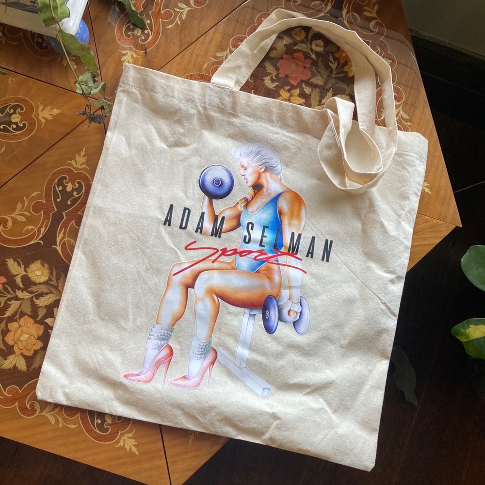 Adam Selman tote bag
